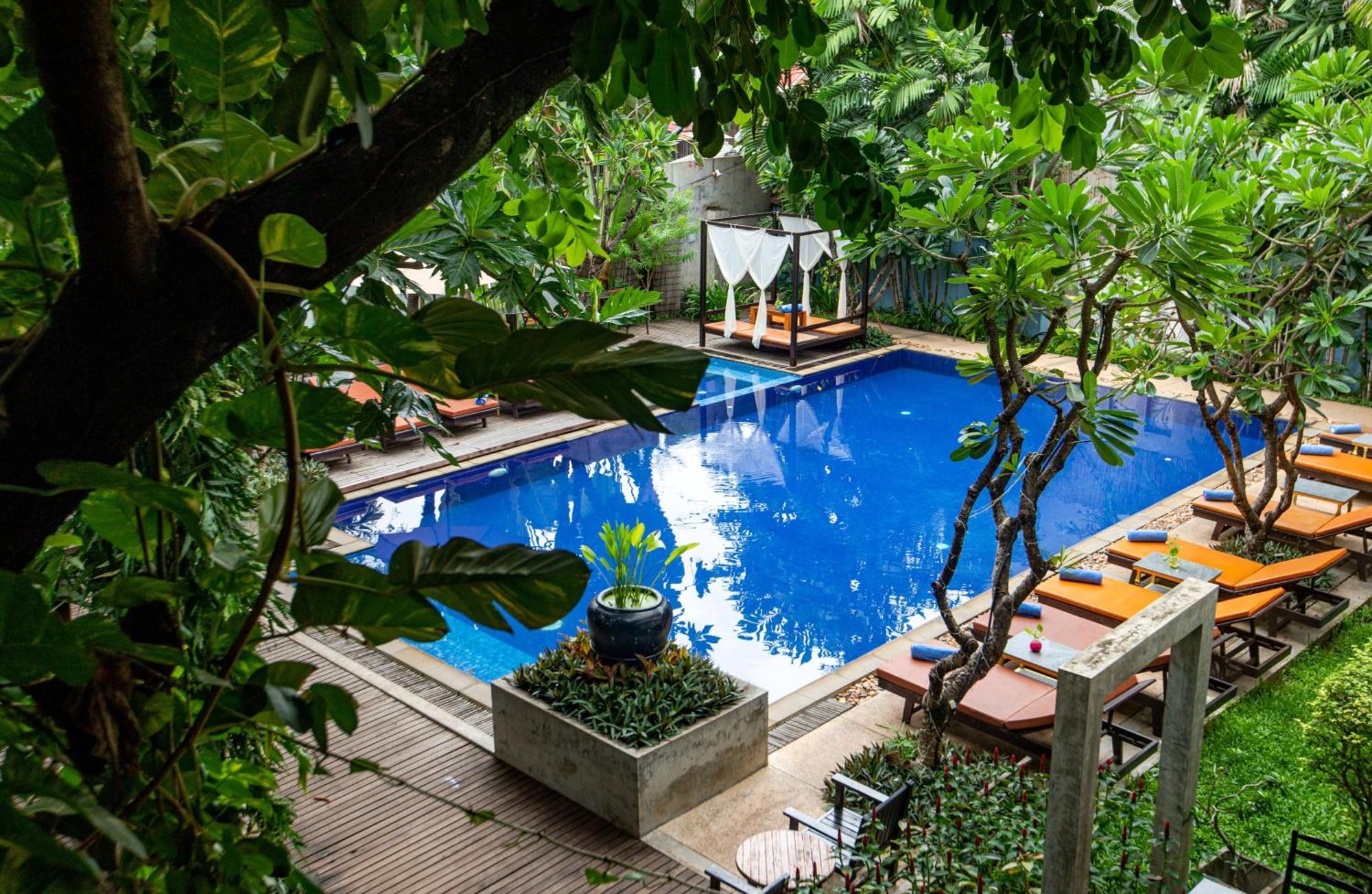 Amber Angkor Villa Hotel & Spa Siem Reap Zewnętrze zdjęcie