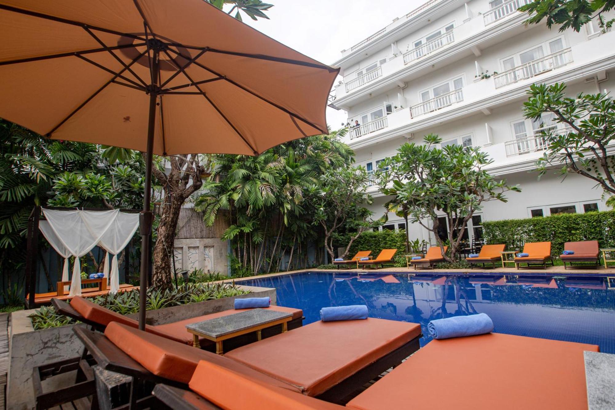 Amber Angkor Villa Hotel & Spa Siem Reap Zewnętrze zdjęcie